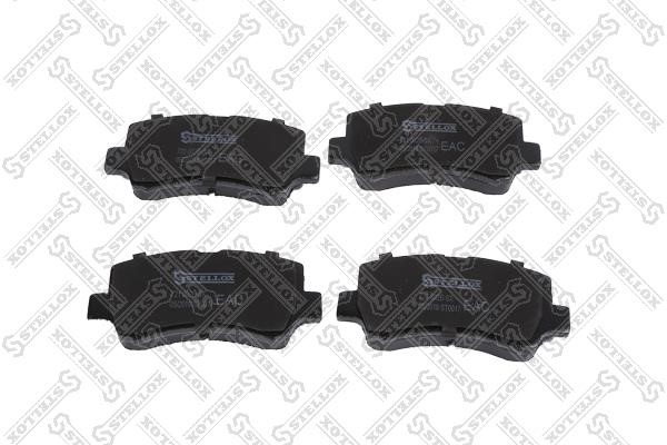 Brake pad kit Chery A1: 721002BSX Stellox Brake pad set