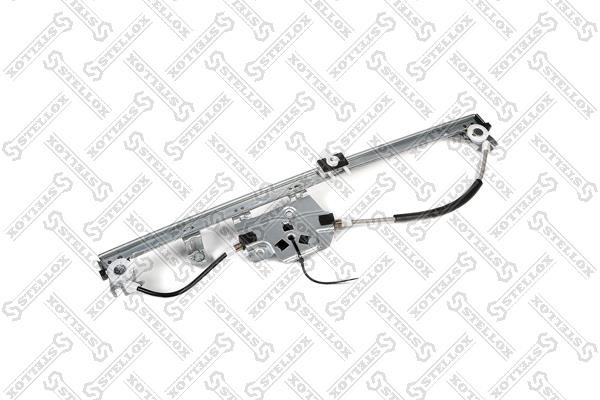 Window winder mechanism Fiat Ducato: 7550442SX Stellox Front left window regulator