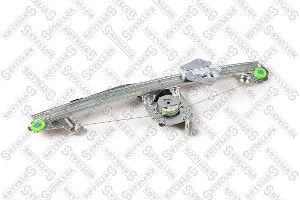 Window lifter Renault Logan: 7550448SX Stellox Front left window regulator
