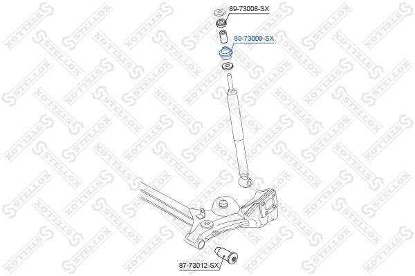 Stellox 89-73009-SX Rear stabilizer bush 8973009SX