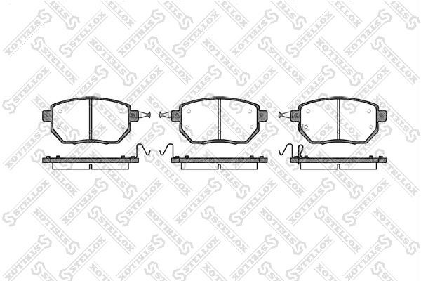 Stellox 996 002-SX Brake Pad Set, disc brake 996002SX