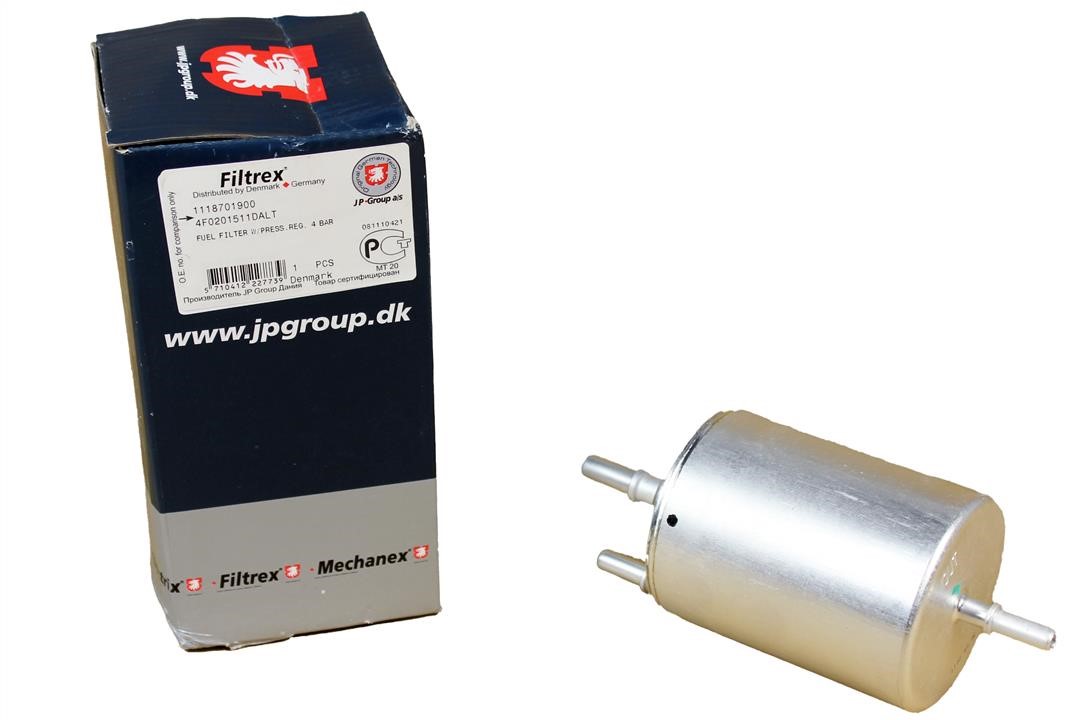 Fuel filter Jp Group 1118701900