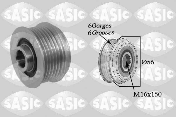 Sasic 1674002 Belt pulley generator 1674002