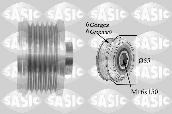 Sasic 1674007 Belt pulley generator 1674007