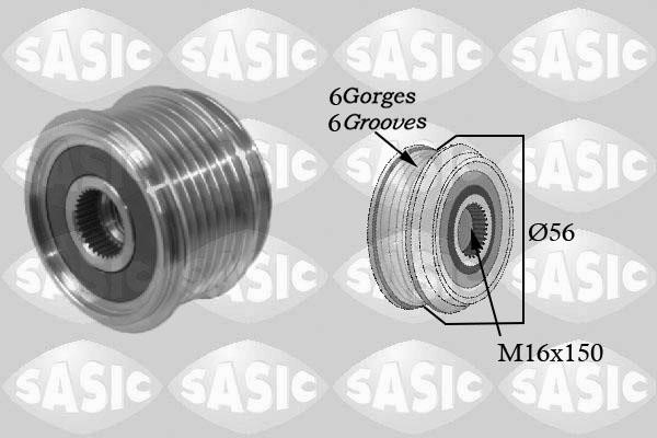 Sasic 1676001 Belt pulley generator 1676001
