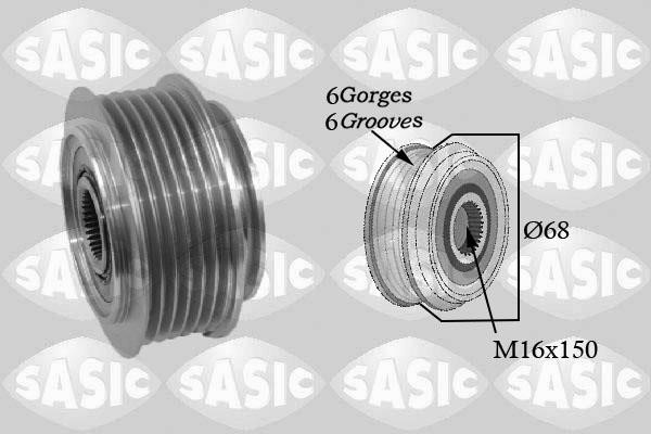 Sasic 1676009 Belt pulley generator 1676009