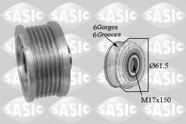 Sasic 1676012 Belt pulley generator 1676012