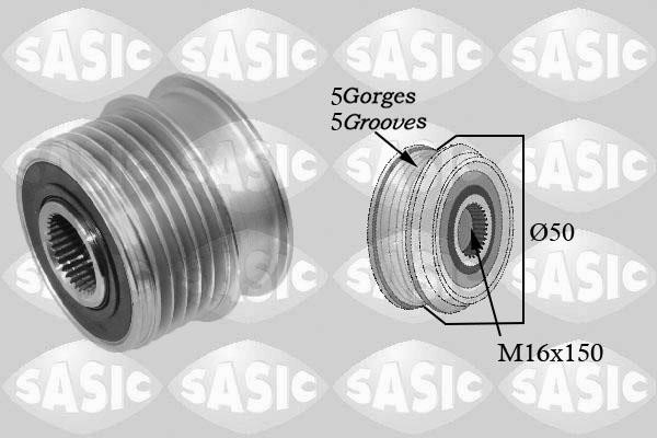 Sasic 1676013 Belt pulley generator 1676013