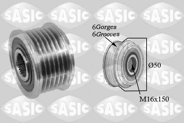 Sasic 1676014 Belt pulley generator 1676014