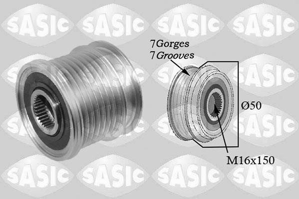 Sasic 1676019 Belt pulley generator 1676019