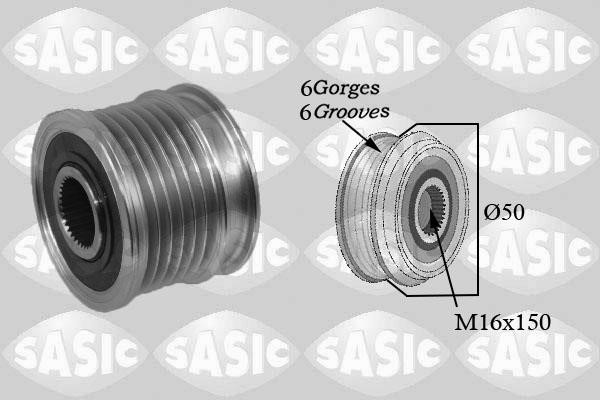 Sasic 1676021 Belt pulley generator 1676021