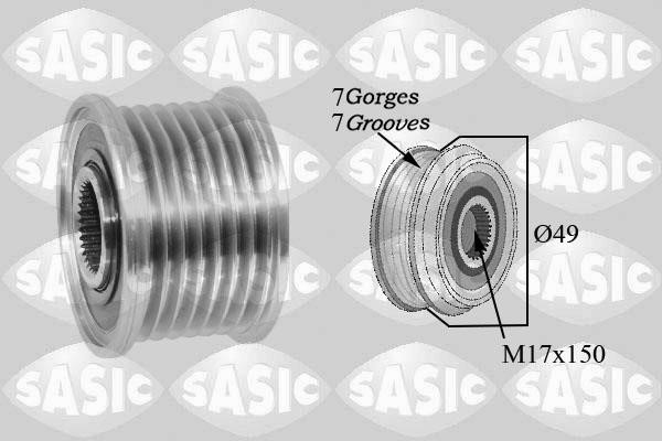 Sasic 1676028 Belt pulley generator 1676028