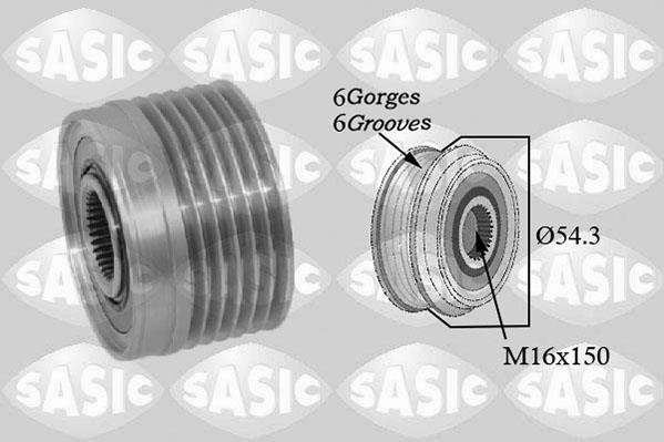 Sasic 1676031 Belt pulley generator 1676031