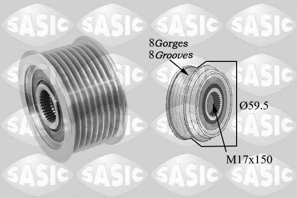 Sasic 1676033 Belt pulley generator 1676033