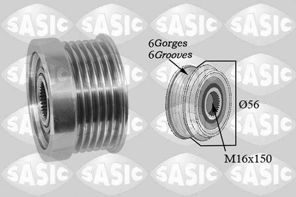 Sasic 1676034 Belt pulley generator 1676034