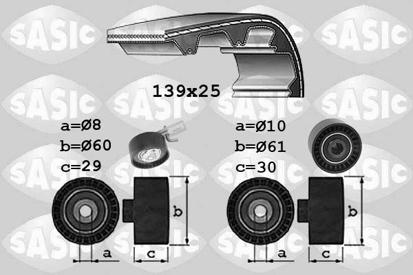 Sasic 1750038 Timing Belt Kit 1750038