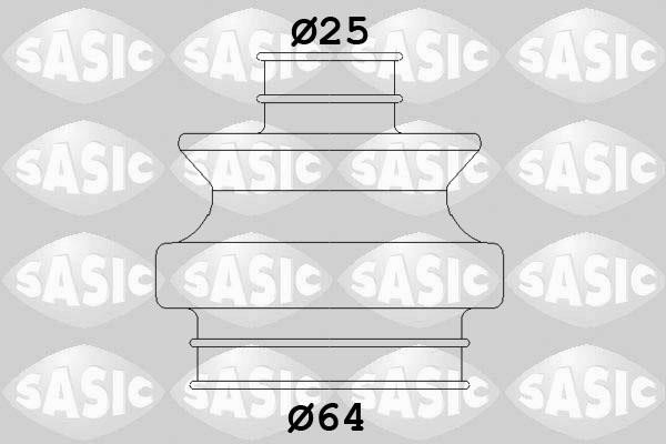 Sasic 1906141 Drive shaft inner boot, kit 1906141