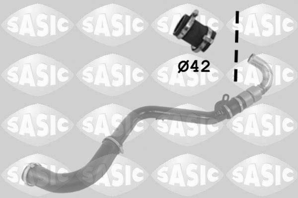 Turbo hose Ford C-Max: 3336227 Sasic Intercooler pipe