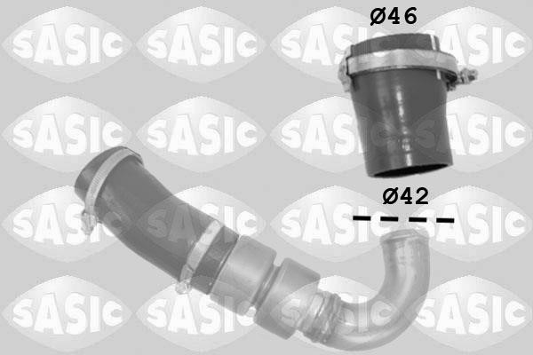 Sasic 3336230 Charger Air Hose 3336230