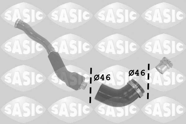 Intercooler hose pipe Renault Master: 3334042 Sasic Intercooler pipe