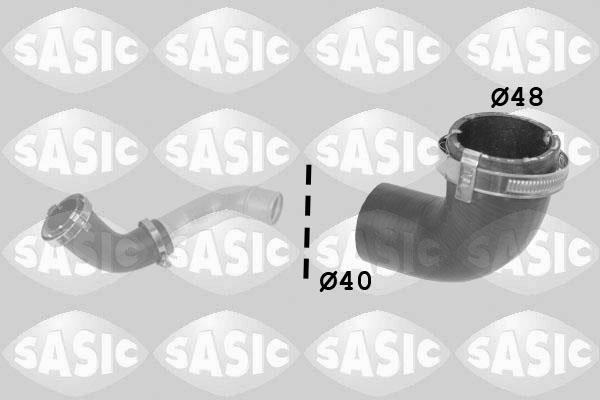 Turbo hose Opel Vectra C: 3336248 Sasic Intercooler pipe
