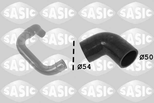 Intercooler hose pipe Fiat Stilo: 3336280 Sasic Intercooler pipe