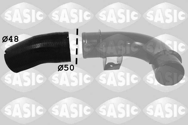3336330 Sasic Intercooler pipe