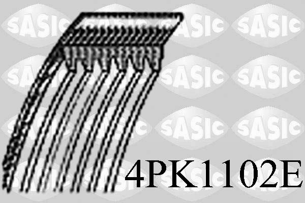 Sasic 4PK1102E V-Ribbed Belt 4PK1102E