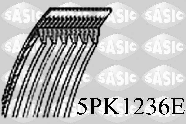 Sasic 5PK1236E V-Ribbed Belt 5PK1236E