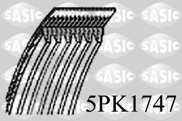 Sasic 5PK1747 V-Ribbed Belt 5PK1747