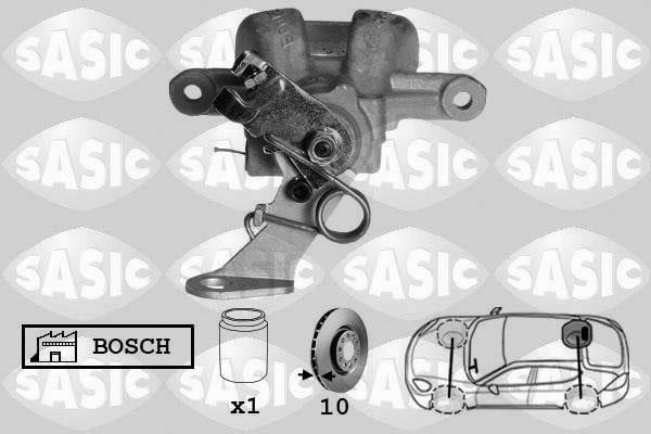 Sasic 6506191 Brake caliper rear right 6506191