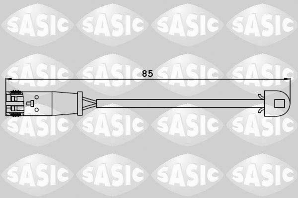 Sasic 6236021 Warning contact, brake pad wear 6236021