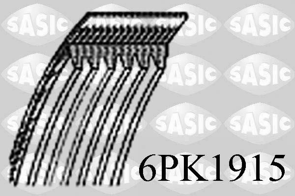 Sasic 6PK1915 V-Ribbed Belt 6PK1915