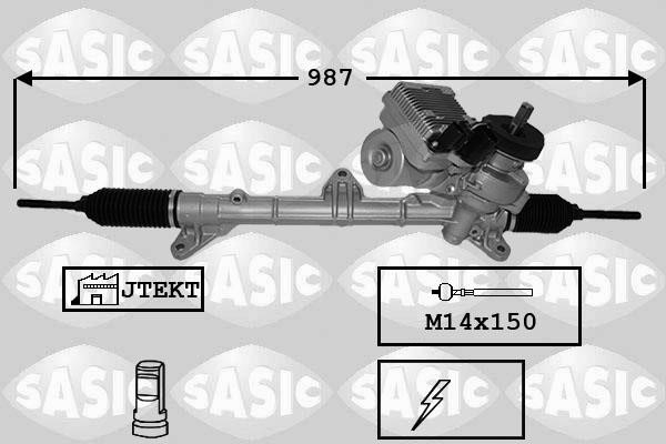 Sasic 7176064 Steering rack with EPS 7176064