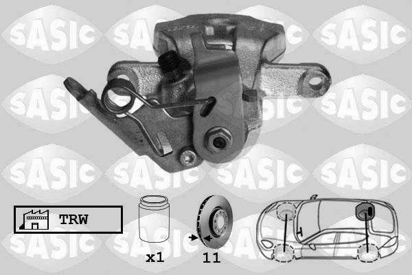 Sasic 6506131 Brake caliper rear right 6506131
