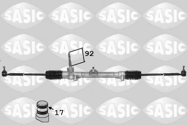 Sasic 7376009 Steering rack without power steering 7376009