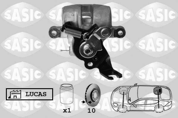 Sasic 6506149 Brake caliper rear right 6506149