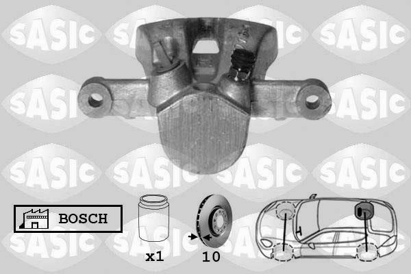 Sasic 6506159 Brake caliper rear right 6506159