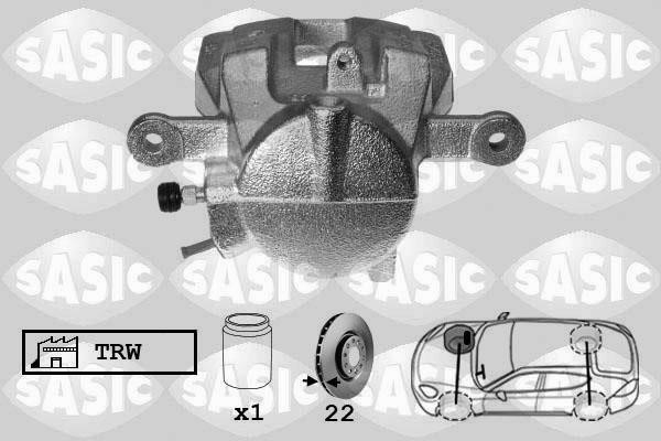 Sasic 6506179 Brake caliper front right 6506179