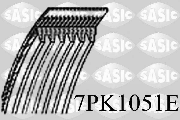 Sasic 7PK1051E V-Ribbed Belt 7PK1051E