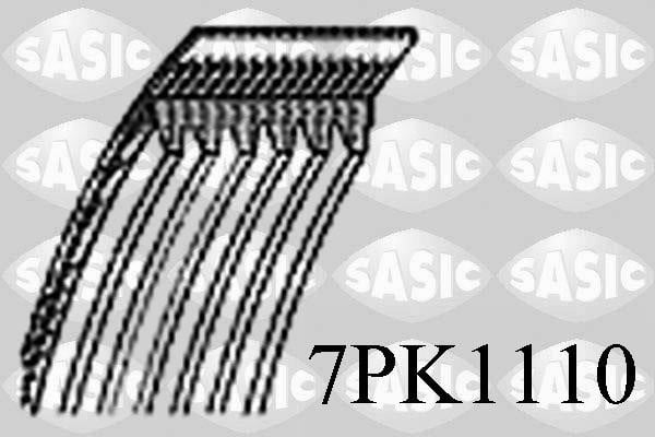 Sasic 7PK1110 V-Ribbed Belt 7PK1110