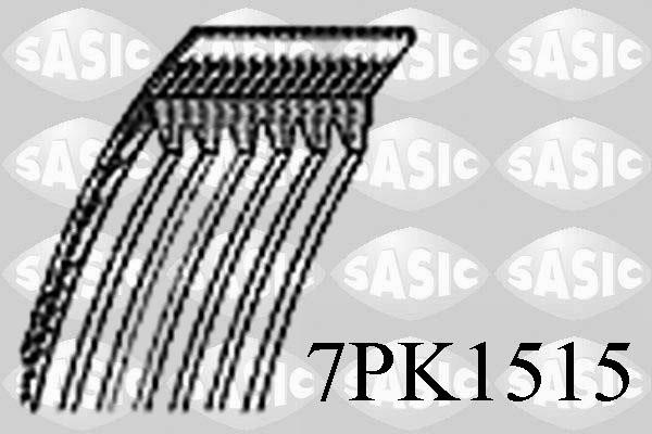 Sasic 7PK1515 V-Ribbed Belt 7PK1515