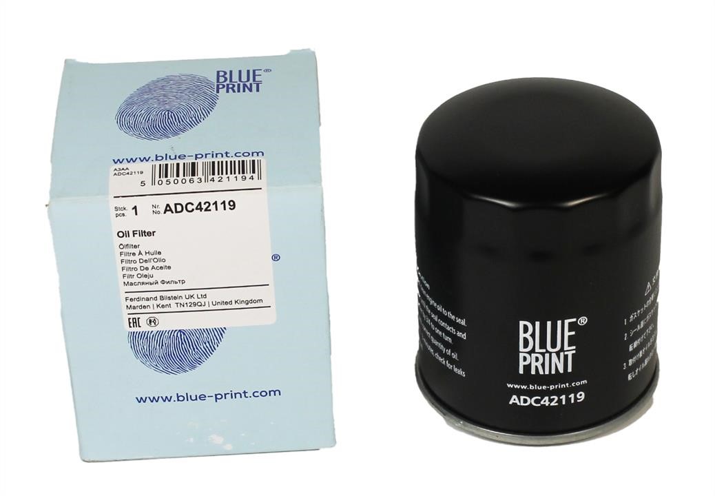 Oil Filter Blue Print ADC42119