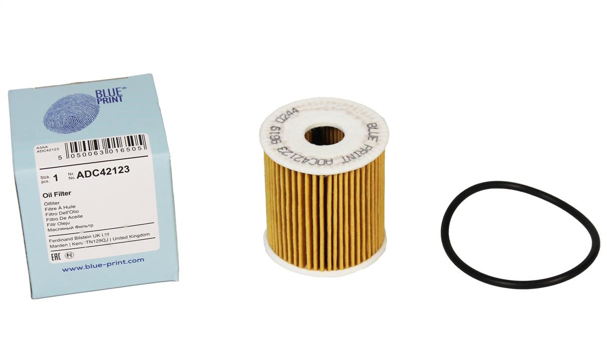 Oil Filter Blue Print ADC42123
