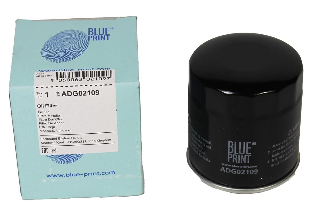 Oil Filter Blue Print ADG02109