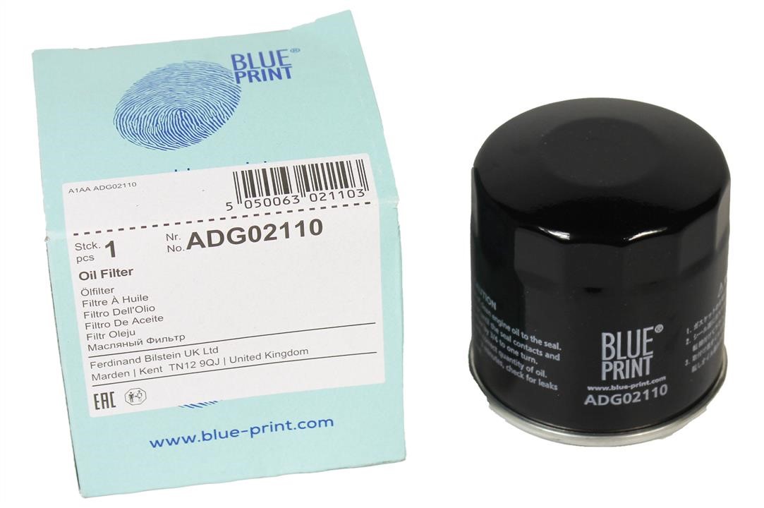 Oil Filter Blue Print ADG02110