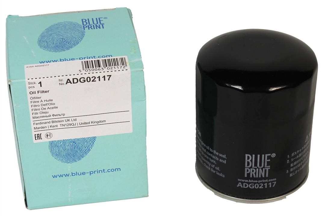 Oil Filter Blue Print ADG02117