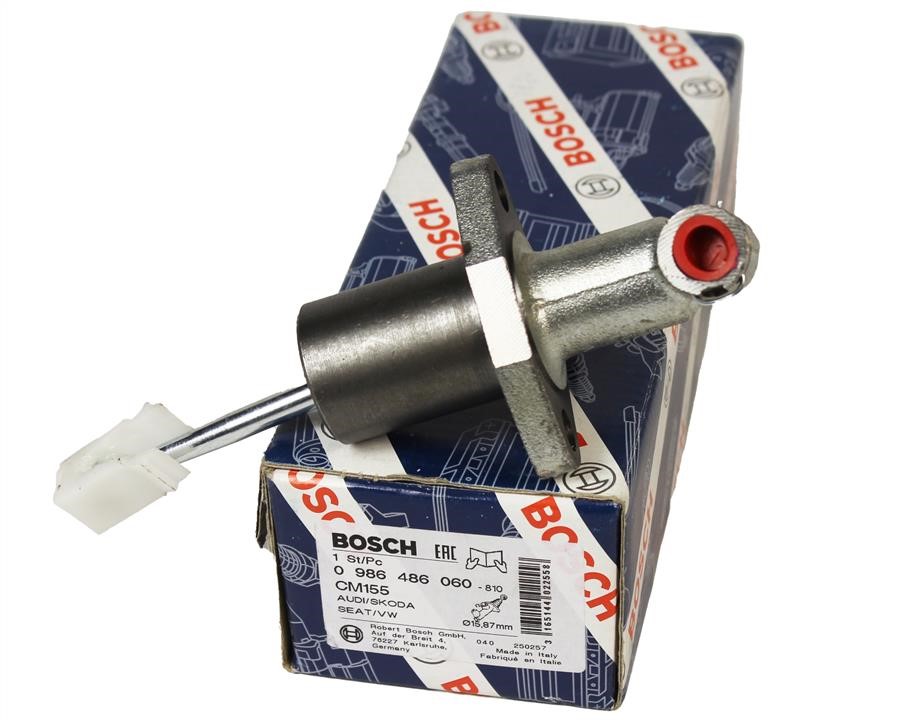 Master cylinder, clutch Bosch 0 986 486 060