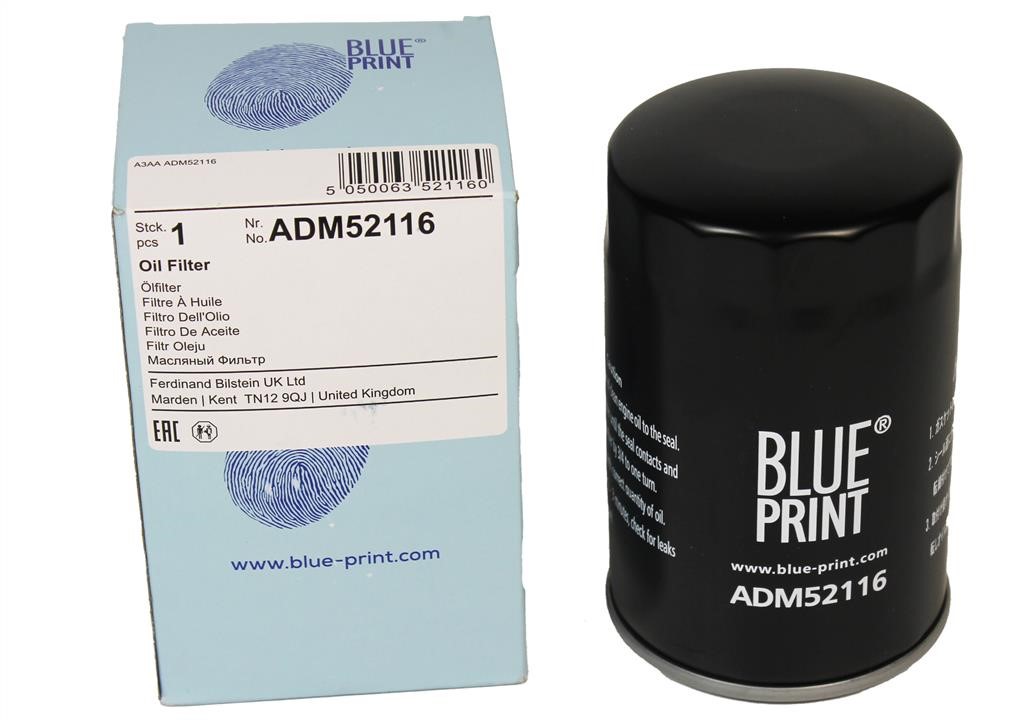 Oil Filter Blue Print ADM52116