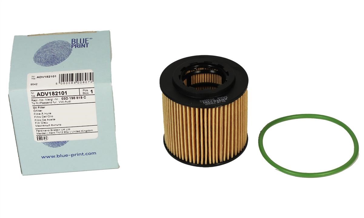 Oil Filter Blue Print ADV182101